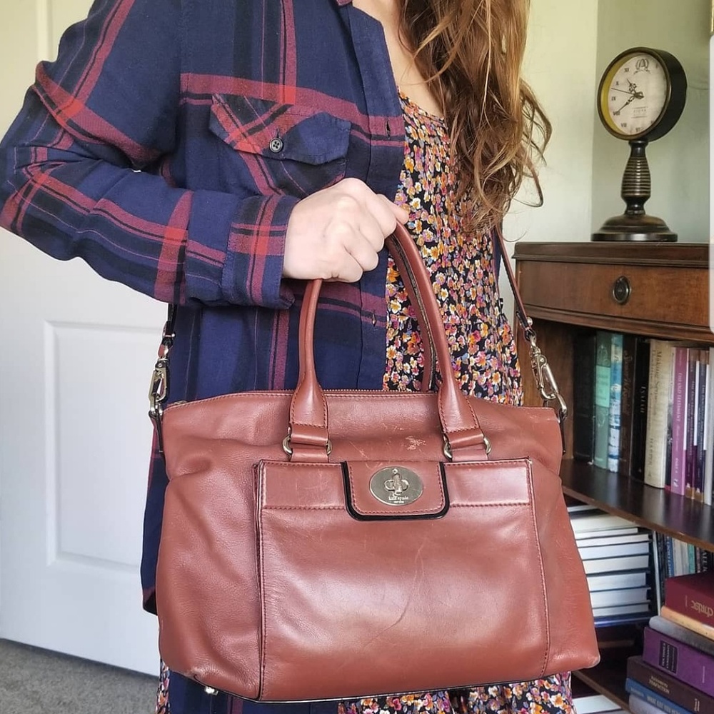 Leather Kate Spade Purse